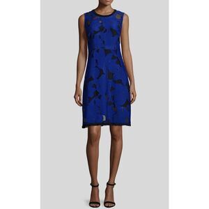 Elie Tahari Ophelia Floral Fil Coupe Dress Sz 6​​​